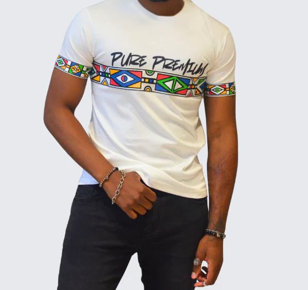 Pure Premium Bele T shirt