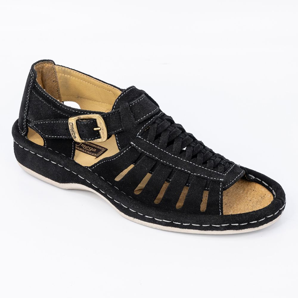 Omega Kgosi Suede Sandal