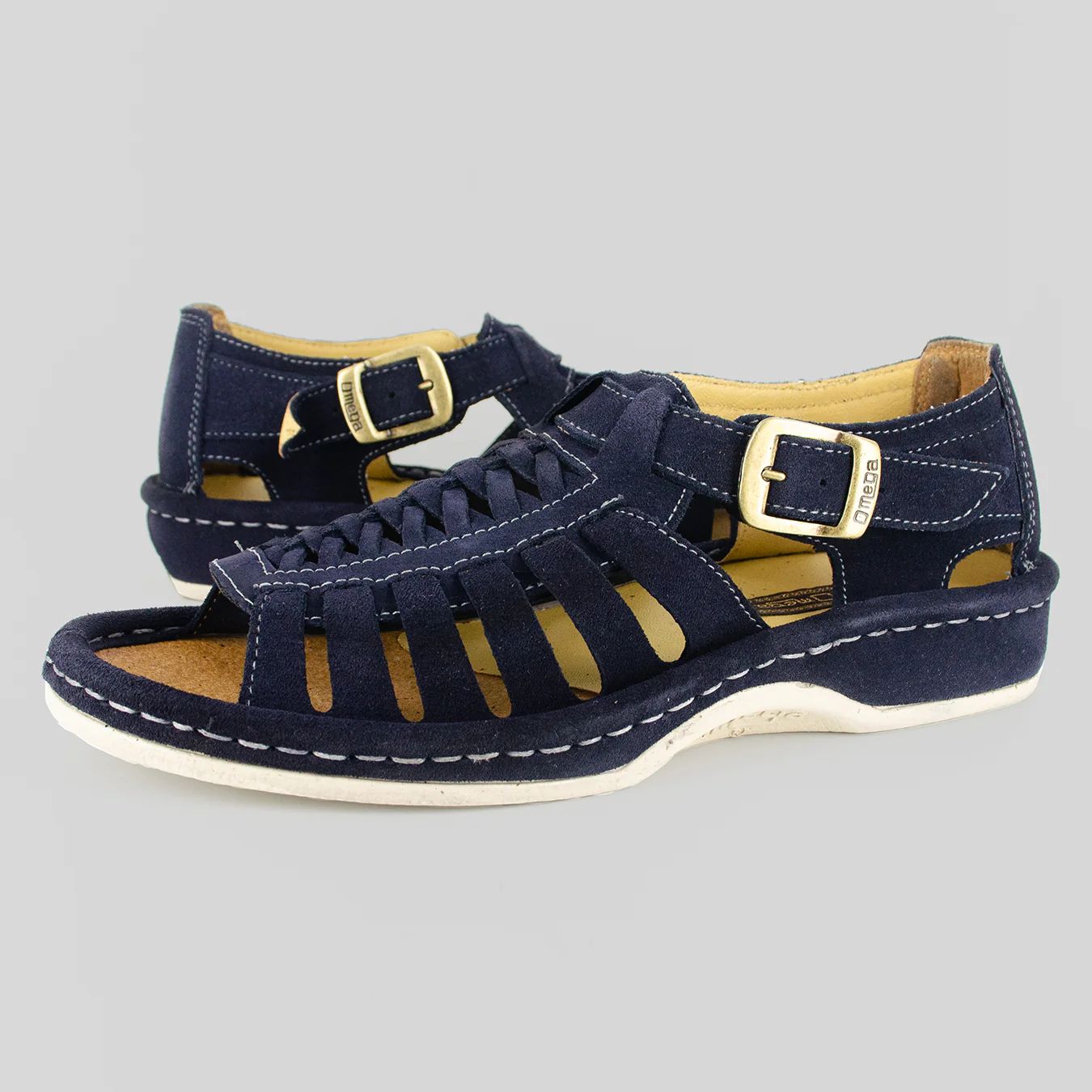 Omega Kgosi Suede Sandal
