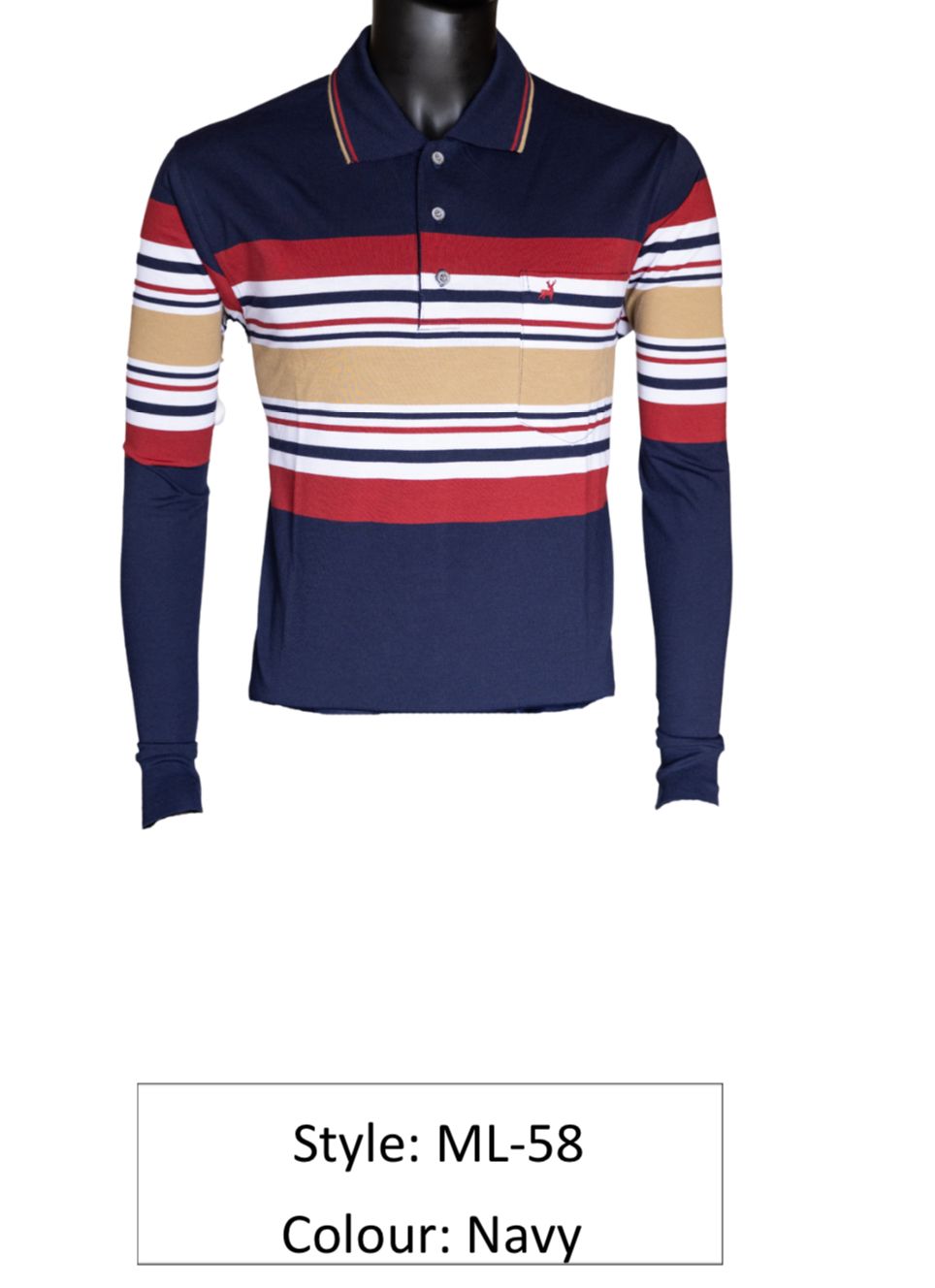 New Gents Golfers Long sleeve