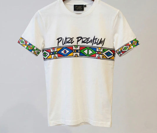 Pure Premium Bele T shirt